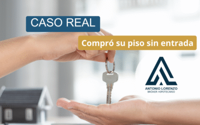 Caso real, Javier compró su piso sin entrada y con una hipoteca hecha a medida