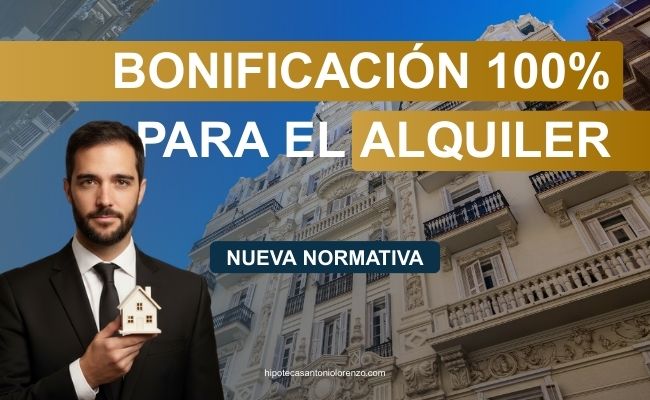 portada artículo información de bonificación por congelar el alquiler